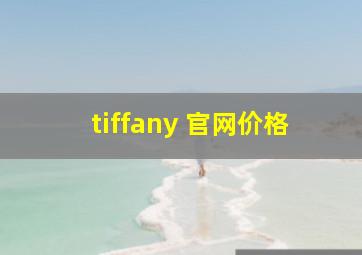 tiffany 官网价格